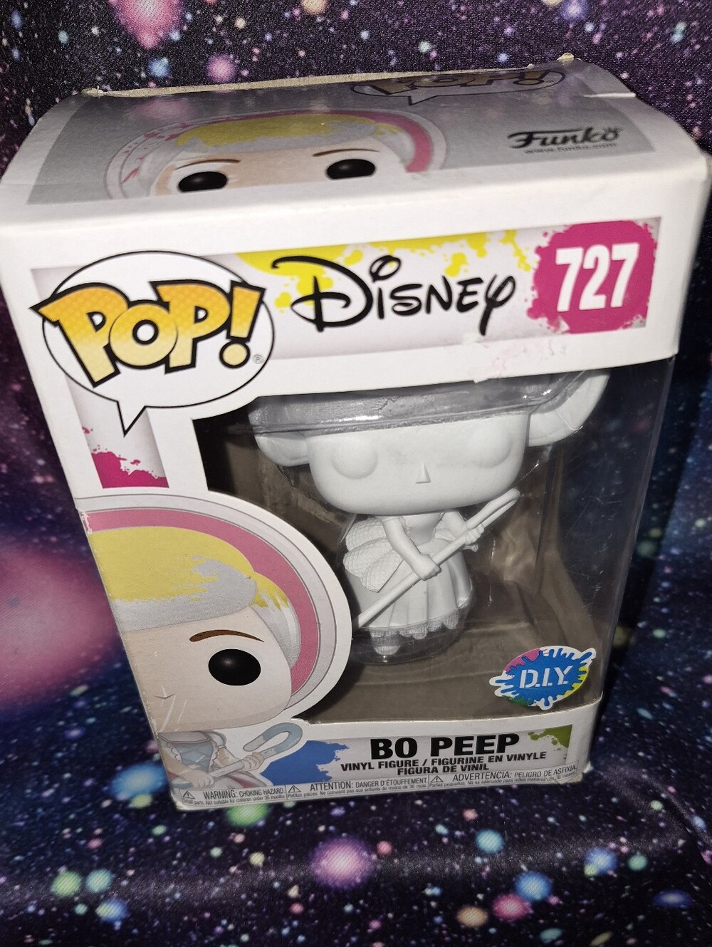Funko Pop! Disney Pixar Toy Story Bo Peep D.I.Y. #727 — Unpainted ✨🐑